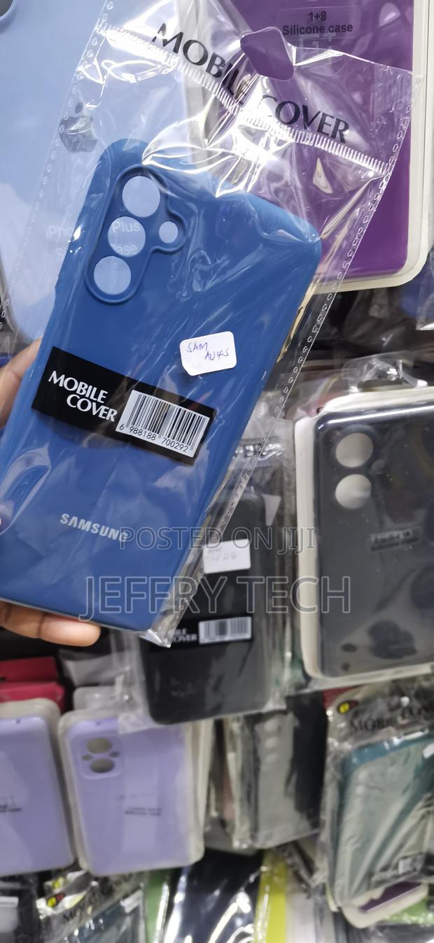 Samsung Galaxy A15 Navy Blue Silicone Back Cover - thumbnail 2