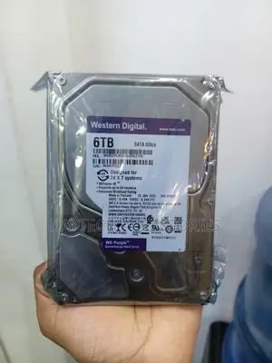 Western Digital Purple 6TB Surveillance Hard Drive WD62PURX-64P6ZY0
