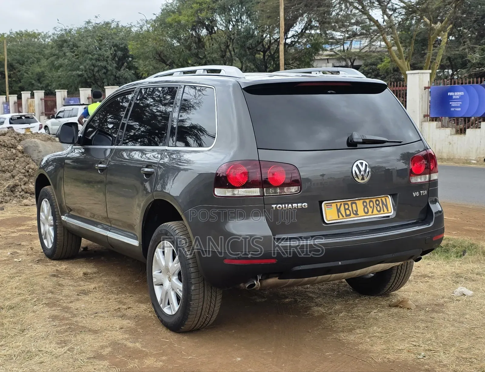 Volkswagen Touareg 2007 Burgundy