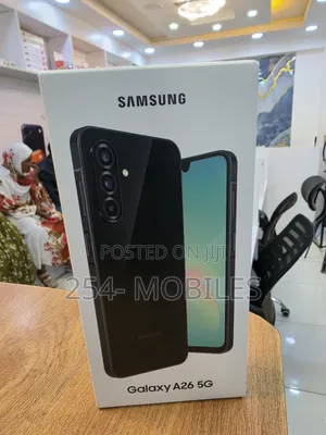 New Samsung Galaxy A26 256 GB Black