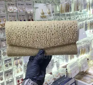 Stunning Sparkling Rhinestone Envelope Clutches.