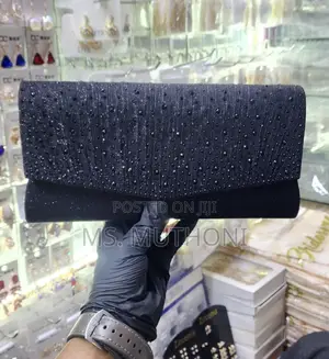 Stunning Sparkling Rhinestone Envelope Clutches.