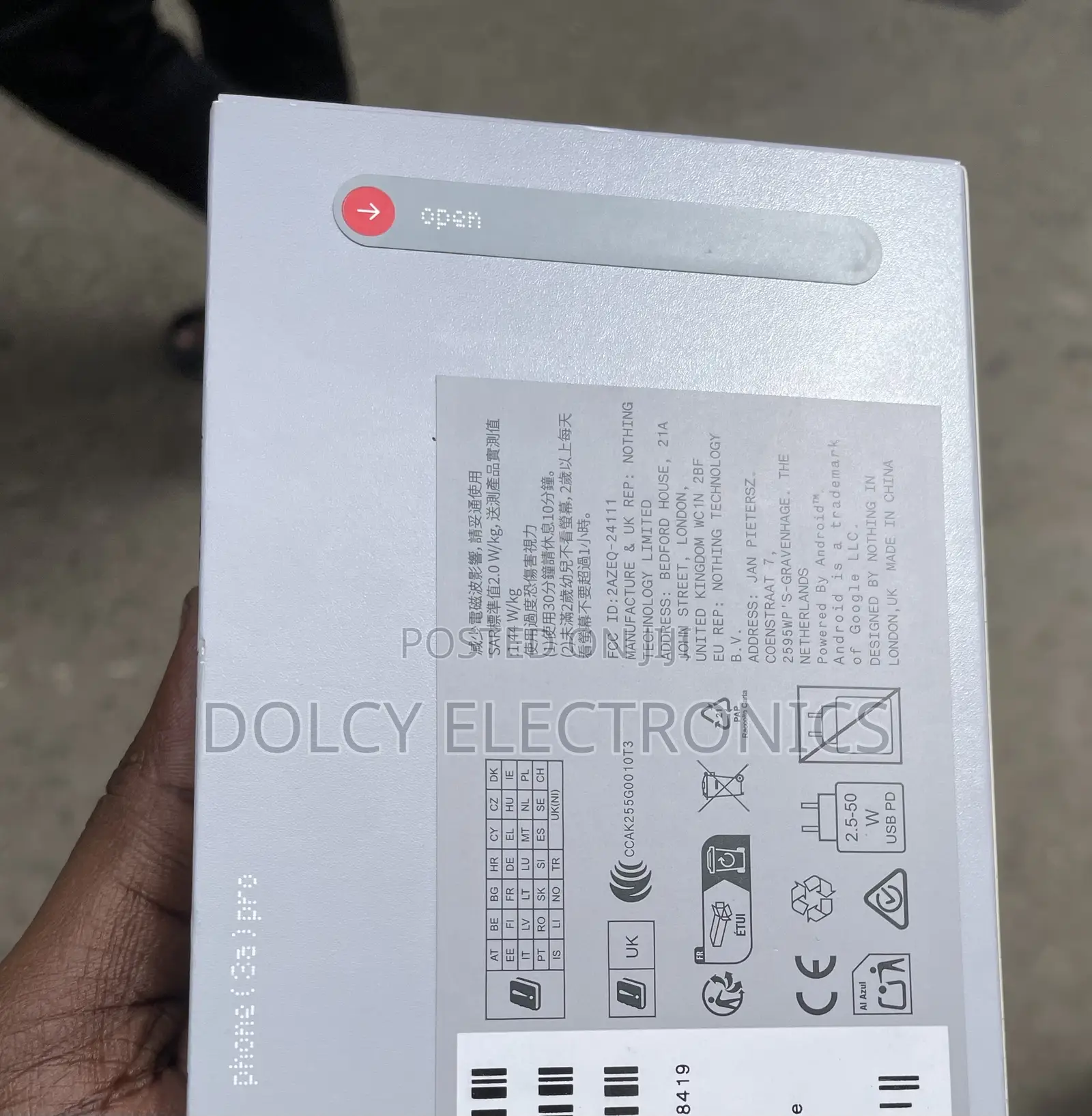 New Nothing Phone 3a Pro 256 GB White