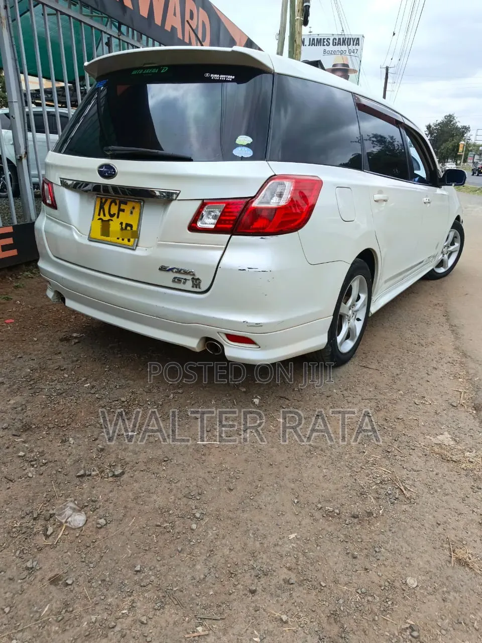 Subaru Exiga 2008 Silver