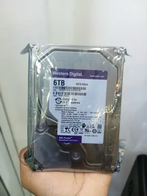 WD Purple Surveillance Hard Drive 6TB 64MB 5700rpm – (WD60PURZ)