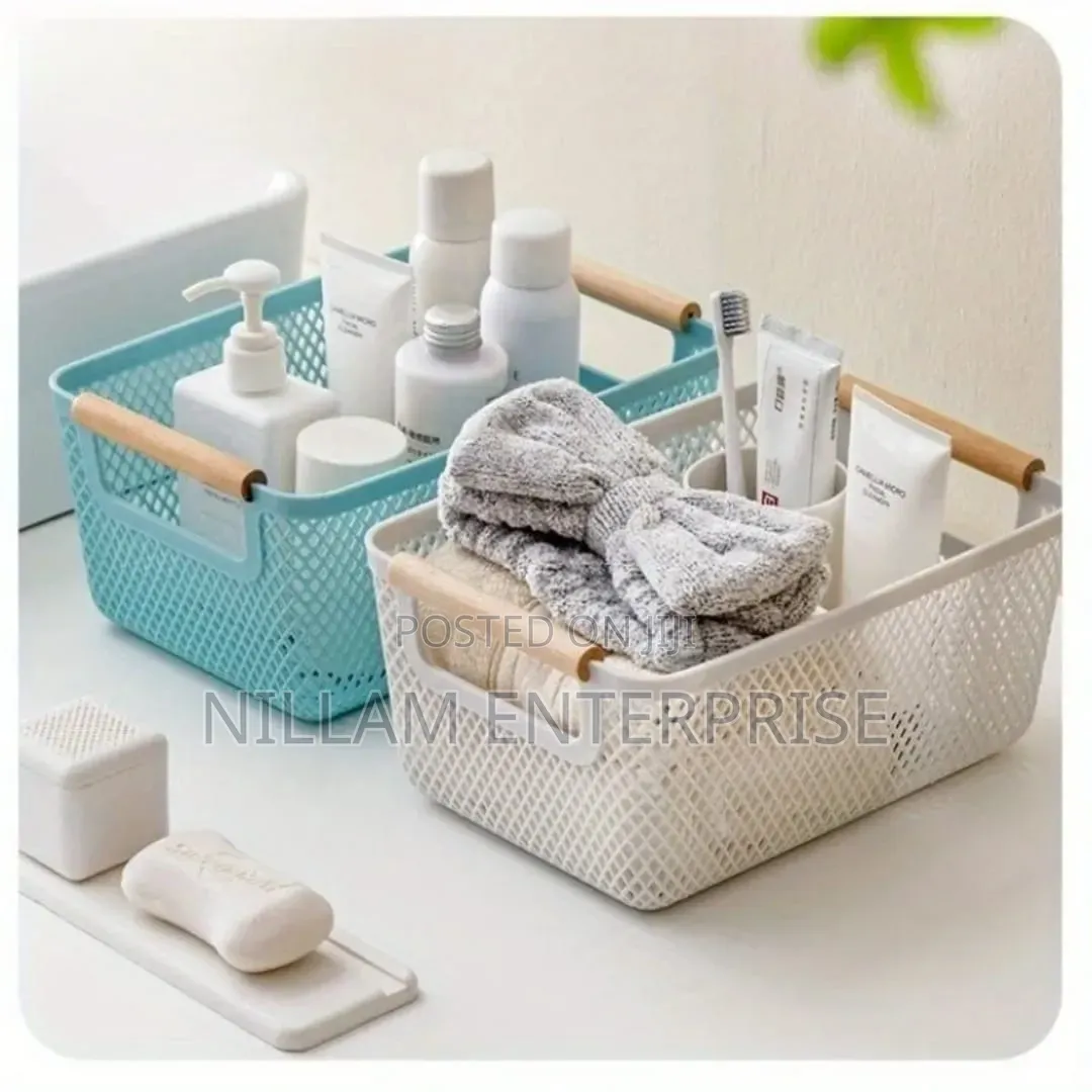 Large Plastic Storage Basket