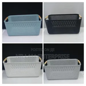 Large Plastic Storage Basket