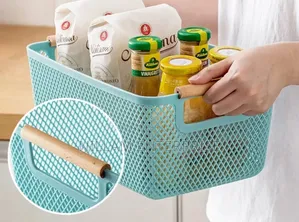 Large Plastic Storage Basket