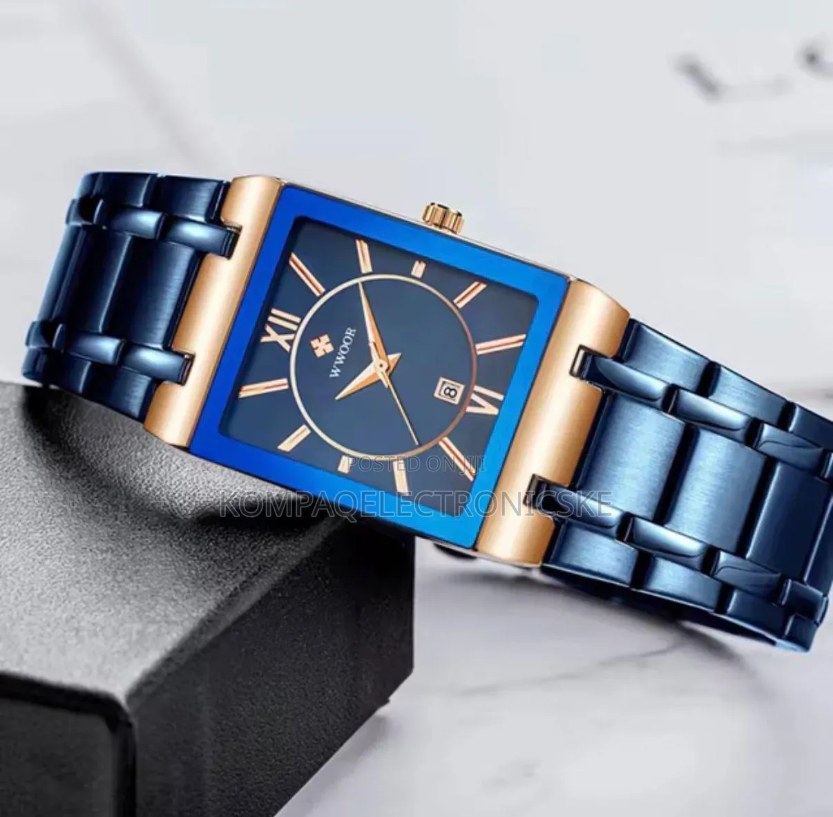 Wwor Gents Square Design Fashion Watches