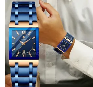 Wwor Gents Square Design Fashion Watches