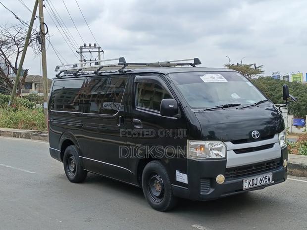 Toyota HiAce 2015 Black - thumbnail 2