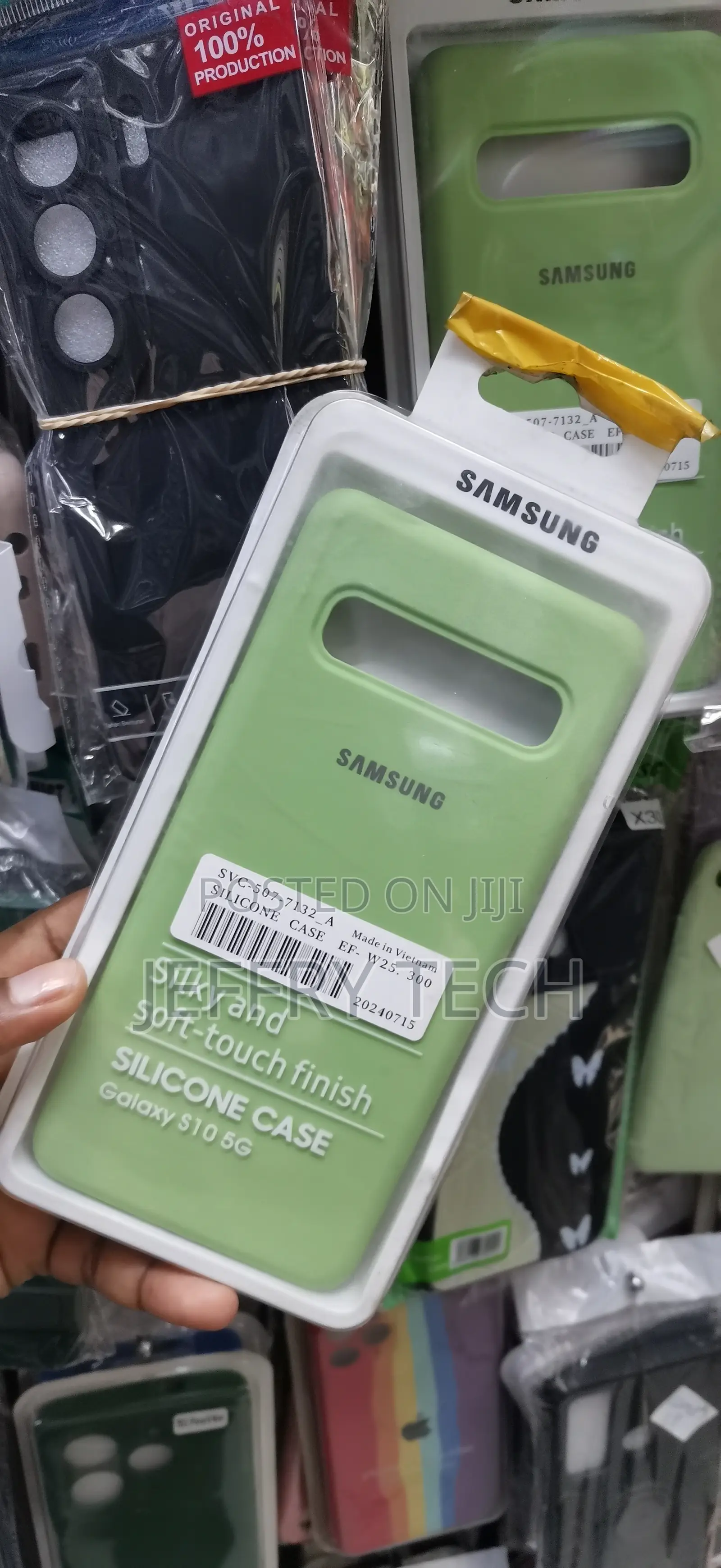 Green S Galaxy S10 5G Case Features a Silky and Soft-Touch Finish