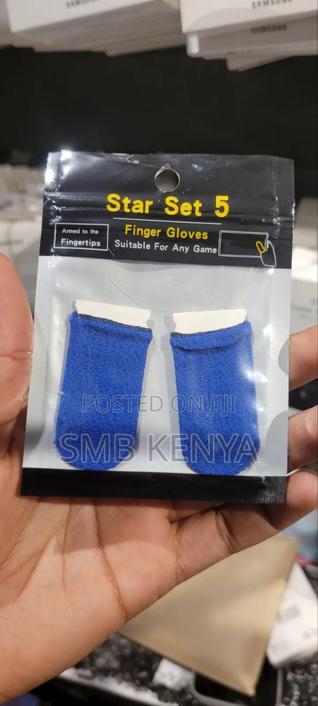 Finger Gloves for Gaming-Blue - thumbnail 2