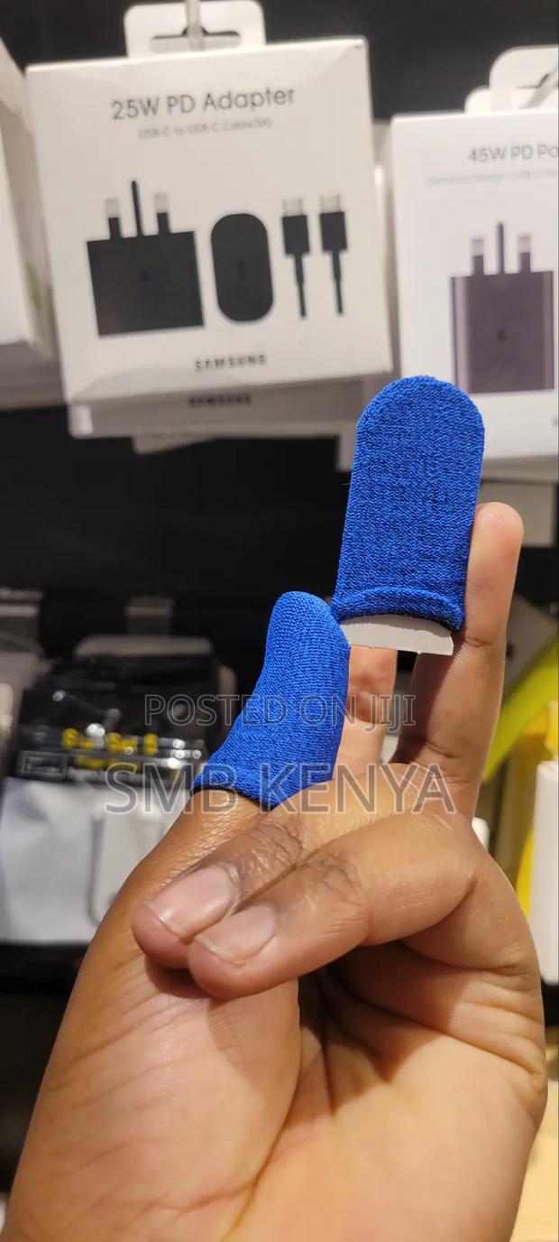 Finger Gloves for Gaming-Blue - thumbnail 4