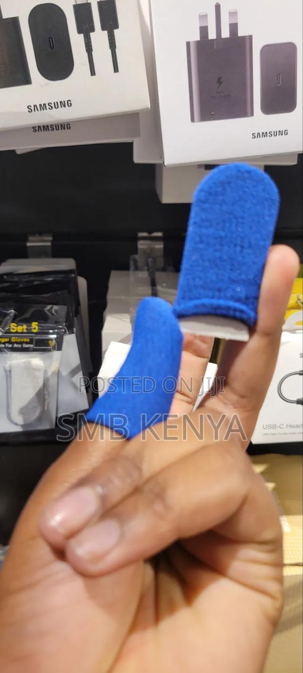 Finger Gloves for Gaming-Blue - thumbnail 5