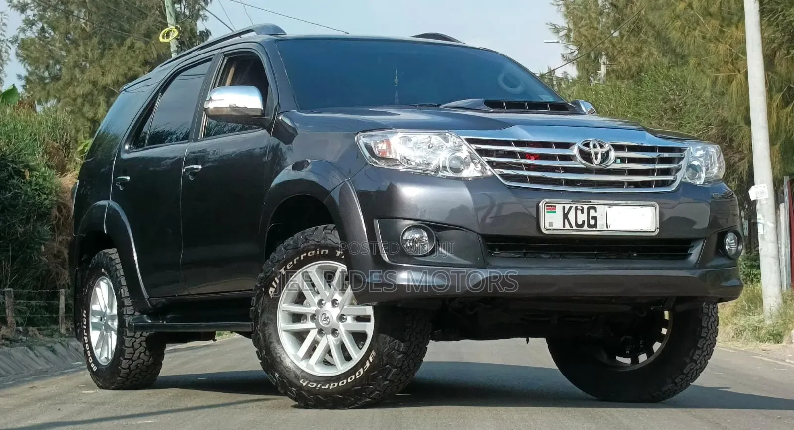 Toyota Fortuner 2015 Gray
