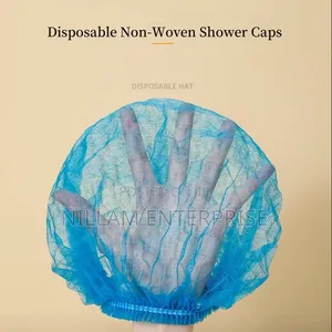 100pcs 19" Disposable Non Woven Hair Nets