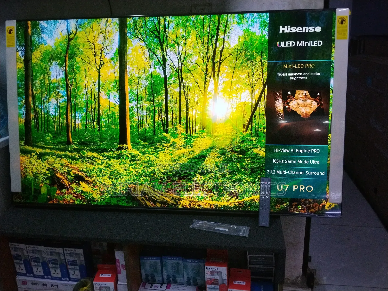 Hisense 75" Uled Miniled Pro Smart TV With Dolby Vision and Atmos