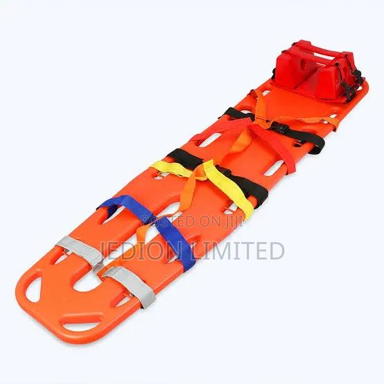 Spine Board With Head Immobiliser