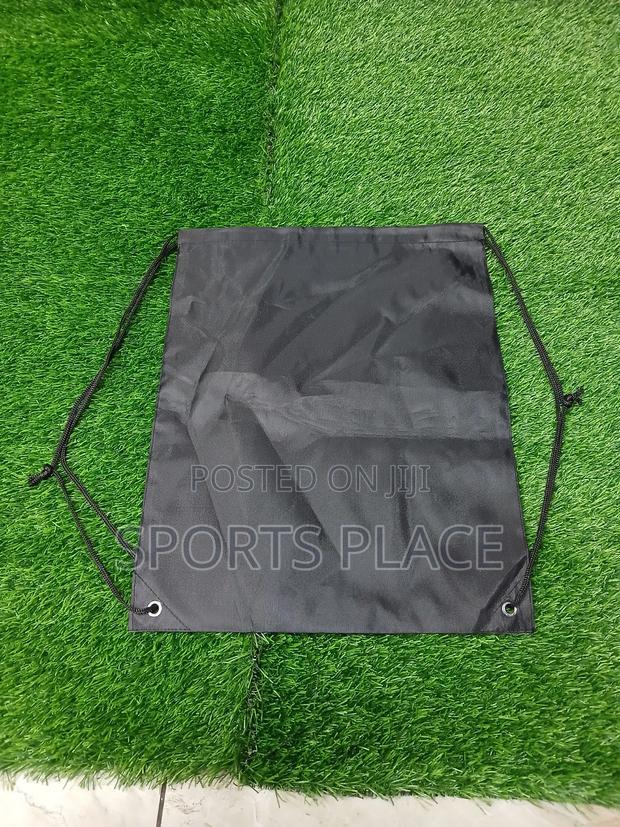 Black Drawstring Bag - main view