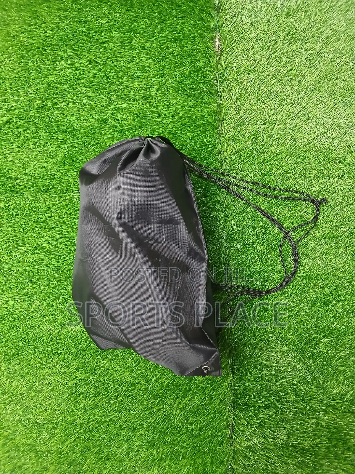 Black Drawstring Bag