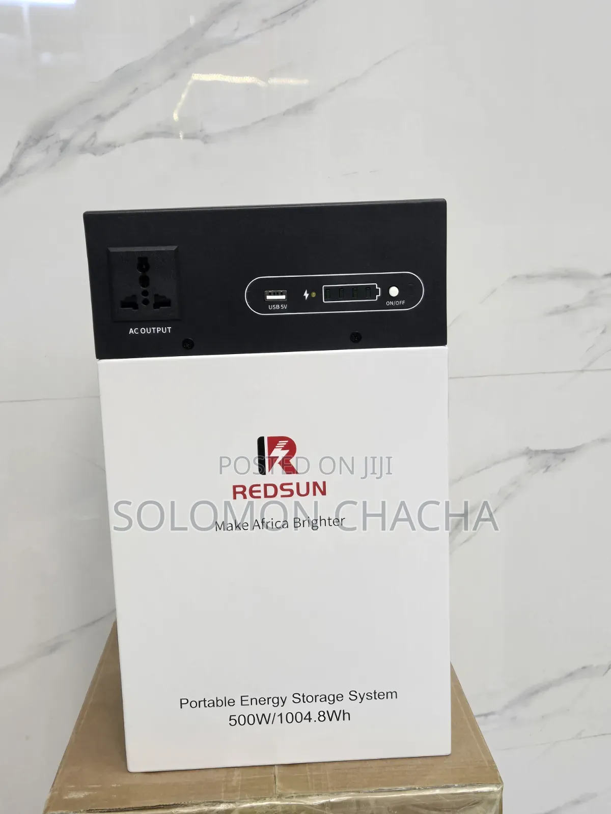 ​REDSUN 500W / 1kWh Portable Power Station – Reliable Solar Storage