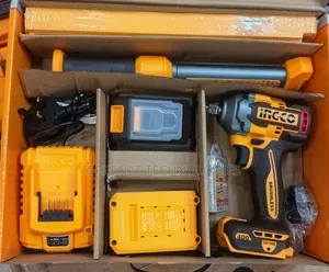 Ingco 20v Cordless Brushless Impact Wrench Kit 400nm