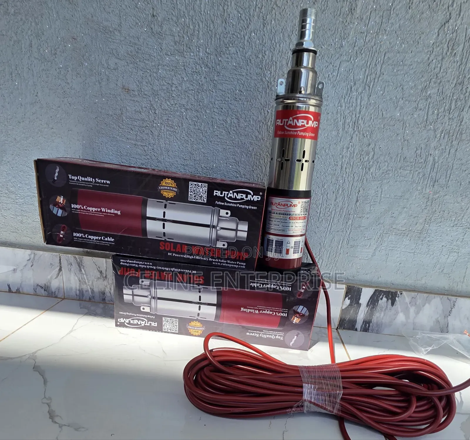 Rutan Pump 250watts