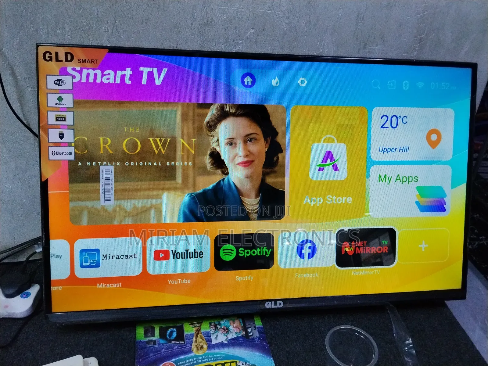 GLD 32" Smart Frameless Hd TV