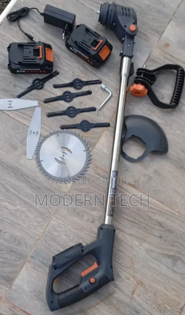 Kzubr 21V Rechargeable Cordless Grass Trimmer Brush Cutter