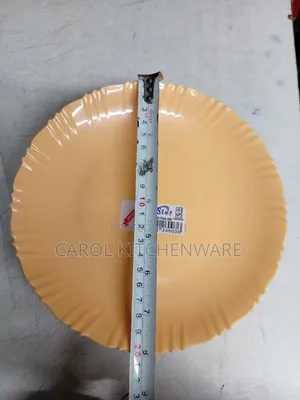 12 PC Plastic Side Plate / 20 Cm Plastic No Plate