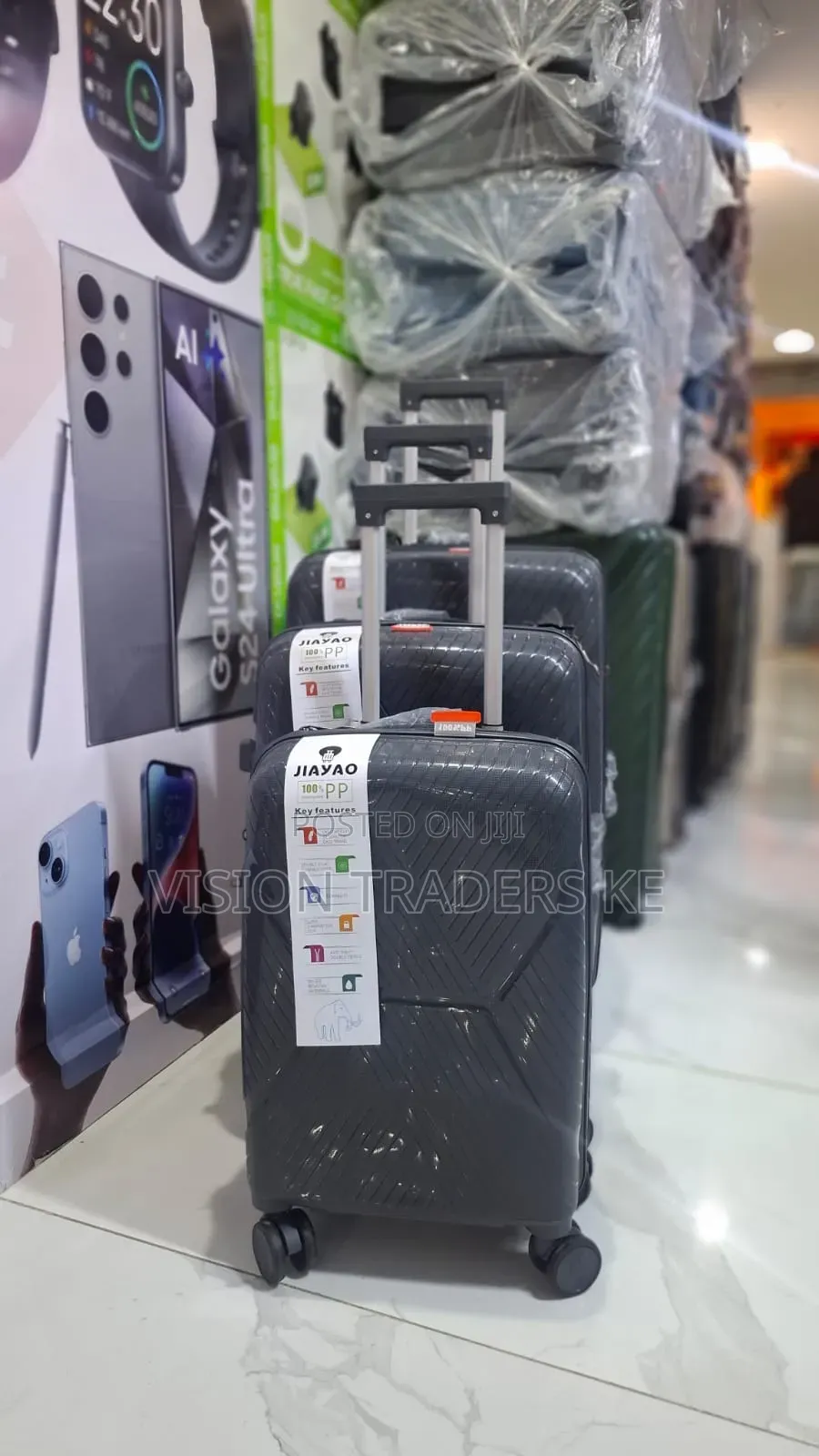 3 in 1 Unbreakable PP Suitcases Superior Quality.