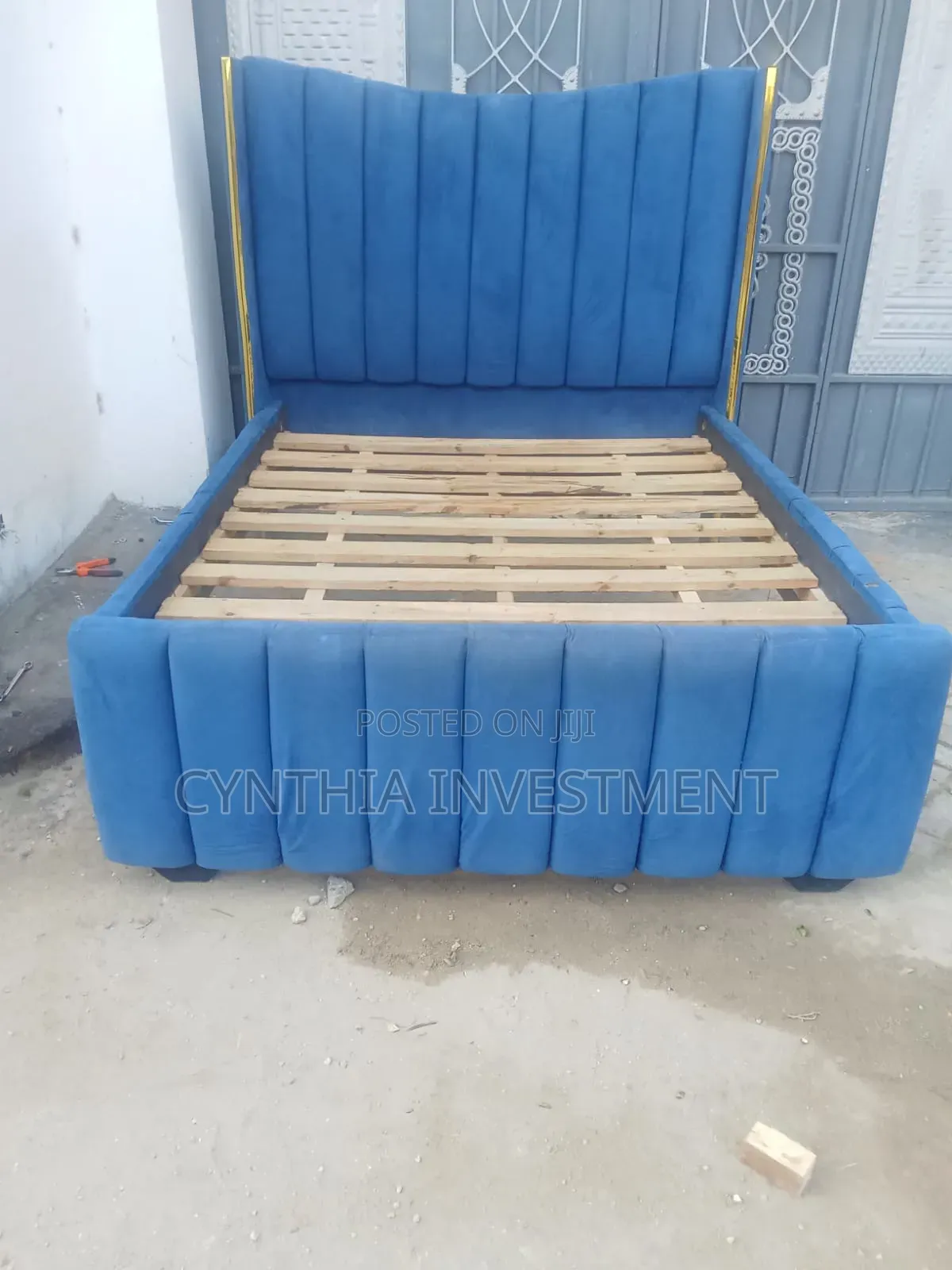 Blue Used Chester Bed