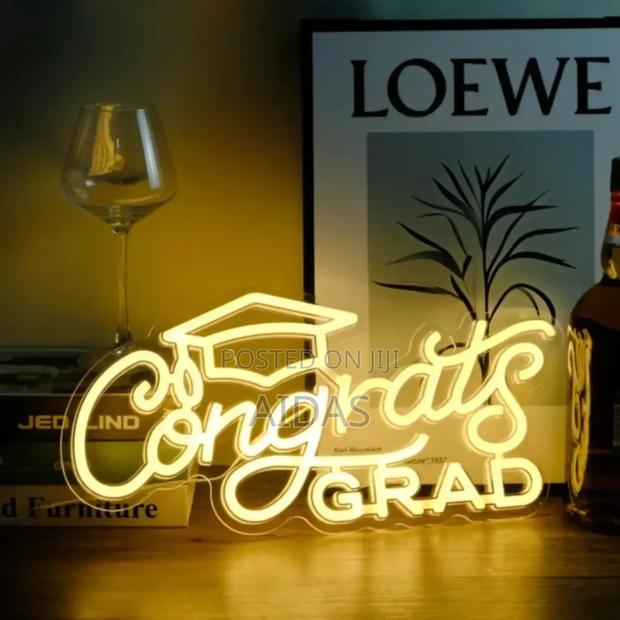 CONGRATS Grad Neon Sign - main view