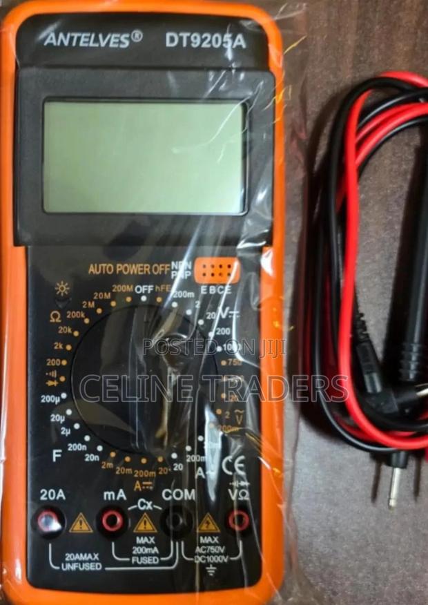 Portable Multimeter - main view