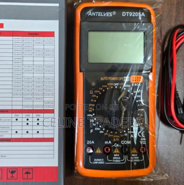 Proffesional Multimeter - main view