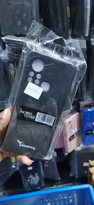 Infinix Hot 11S Wiseking Frosted Matte Black Protective Phone Cov