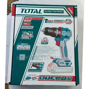 Total 20V Cordless Impact Drill Tidli205581 Battery and Charger