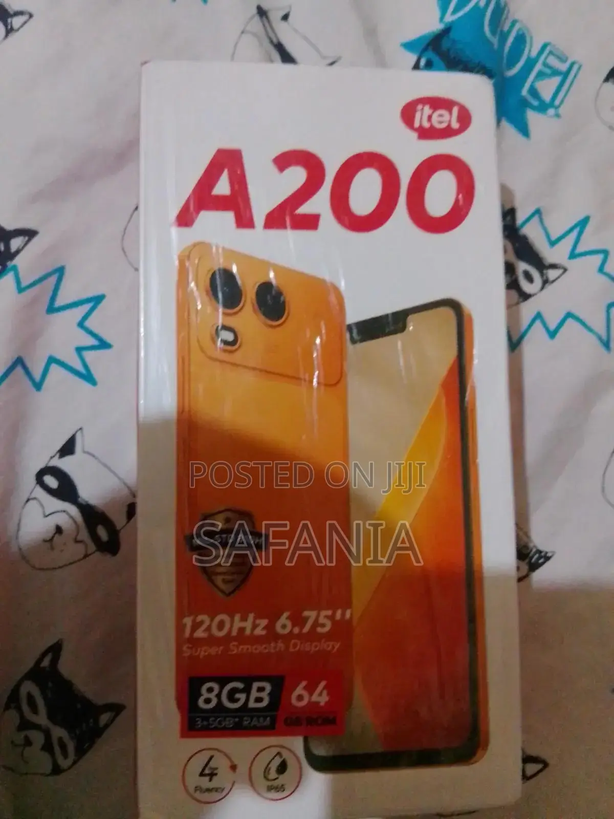 New Itel A200+ 64 GB Black