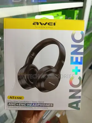 Awei AT3 ANC/ENC Wireless Headphone.