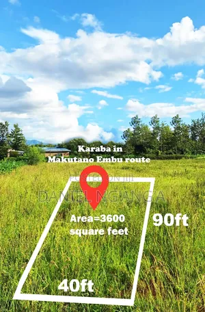 40 by 90 Plot Makutano>Mwea