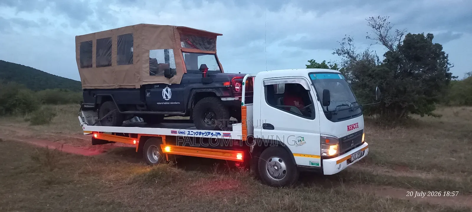 Towing Recovery Flatbed