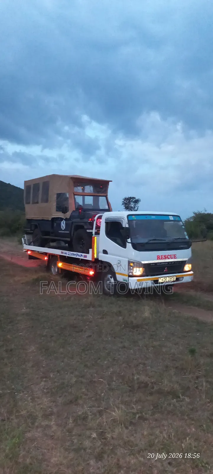 Towing Recovery Flatbed