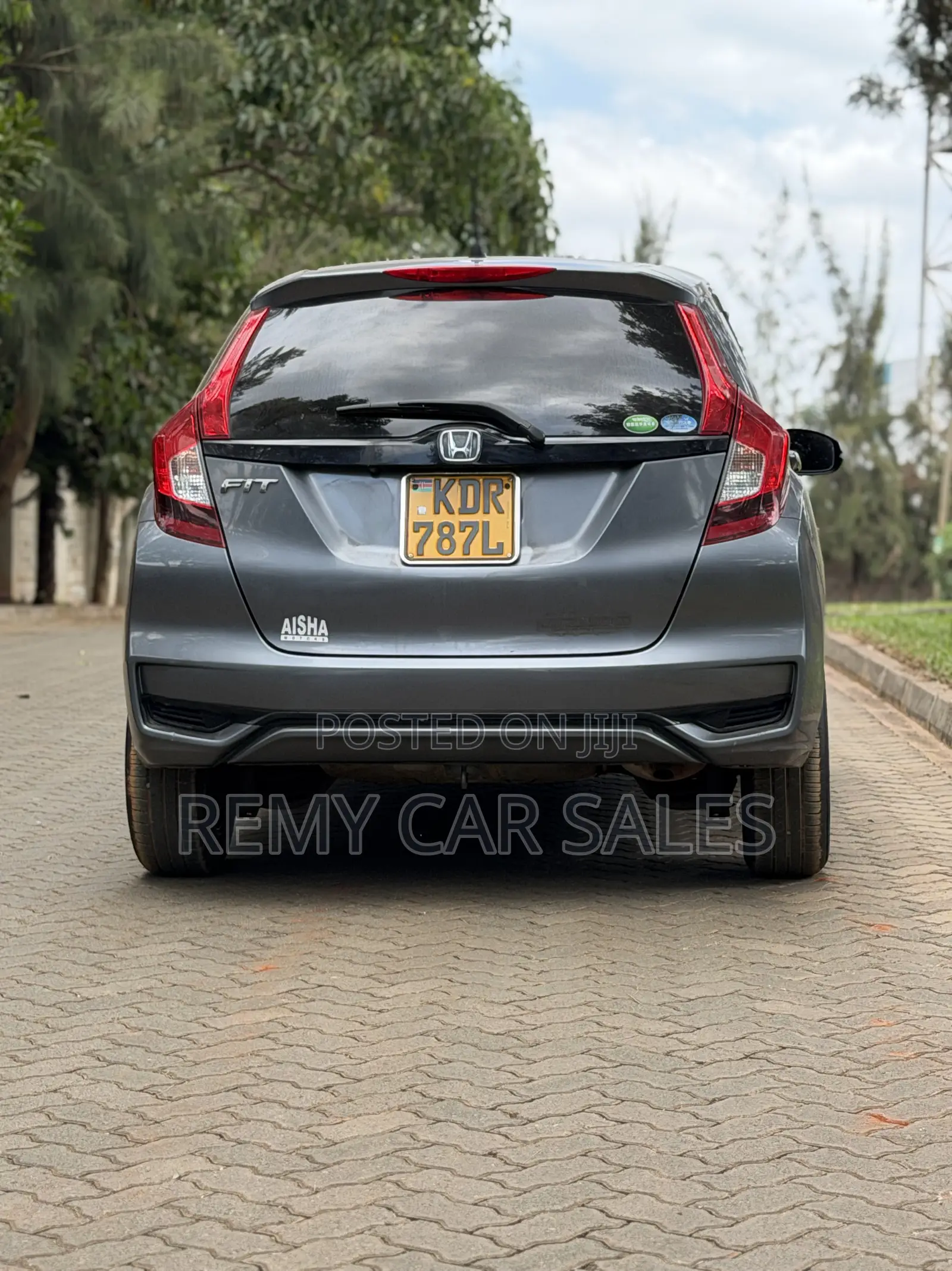 Honda Fit 2017 Gray