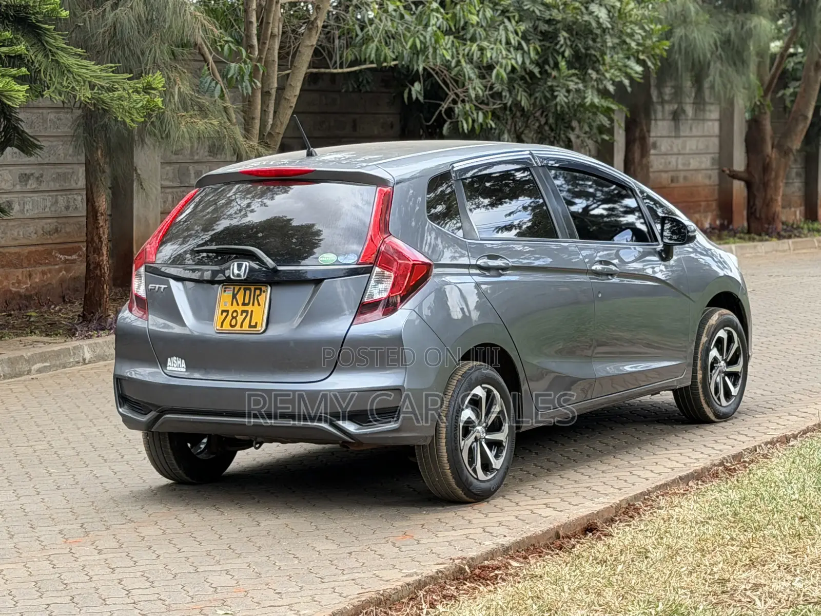 Honda Fit 2017 Gray