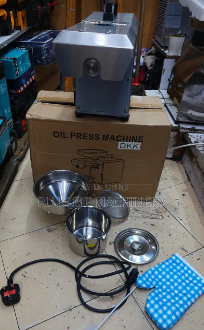 Long Time Warrant Oil Press Machine / Approved Oil Extractor Machine