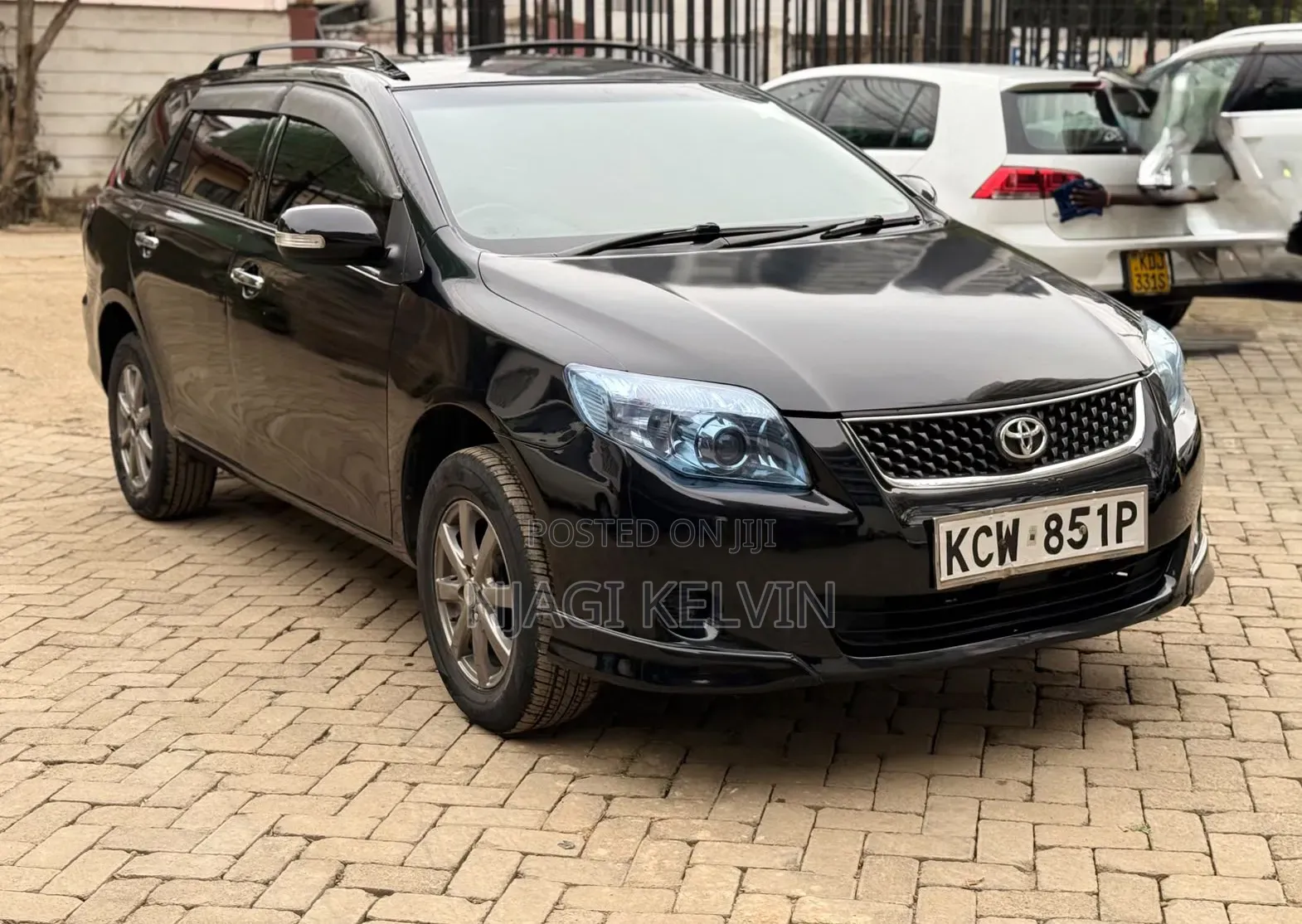 Toyota Corolla Fielder 2012 Black