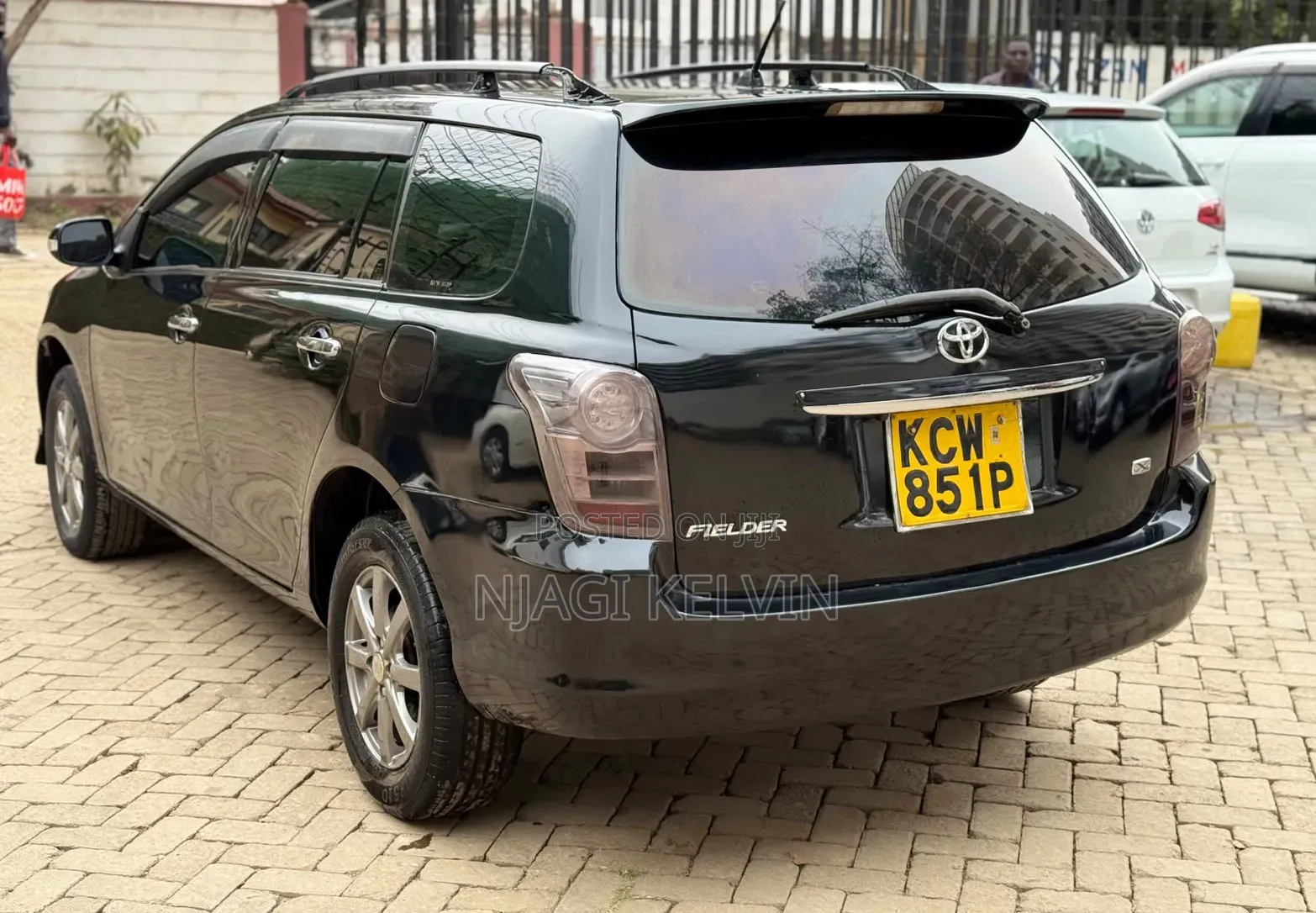 Toyota Corolla Fielder 2012 Black