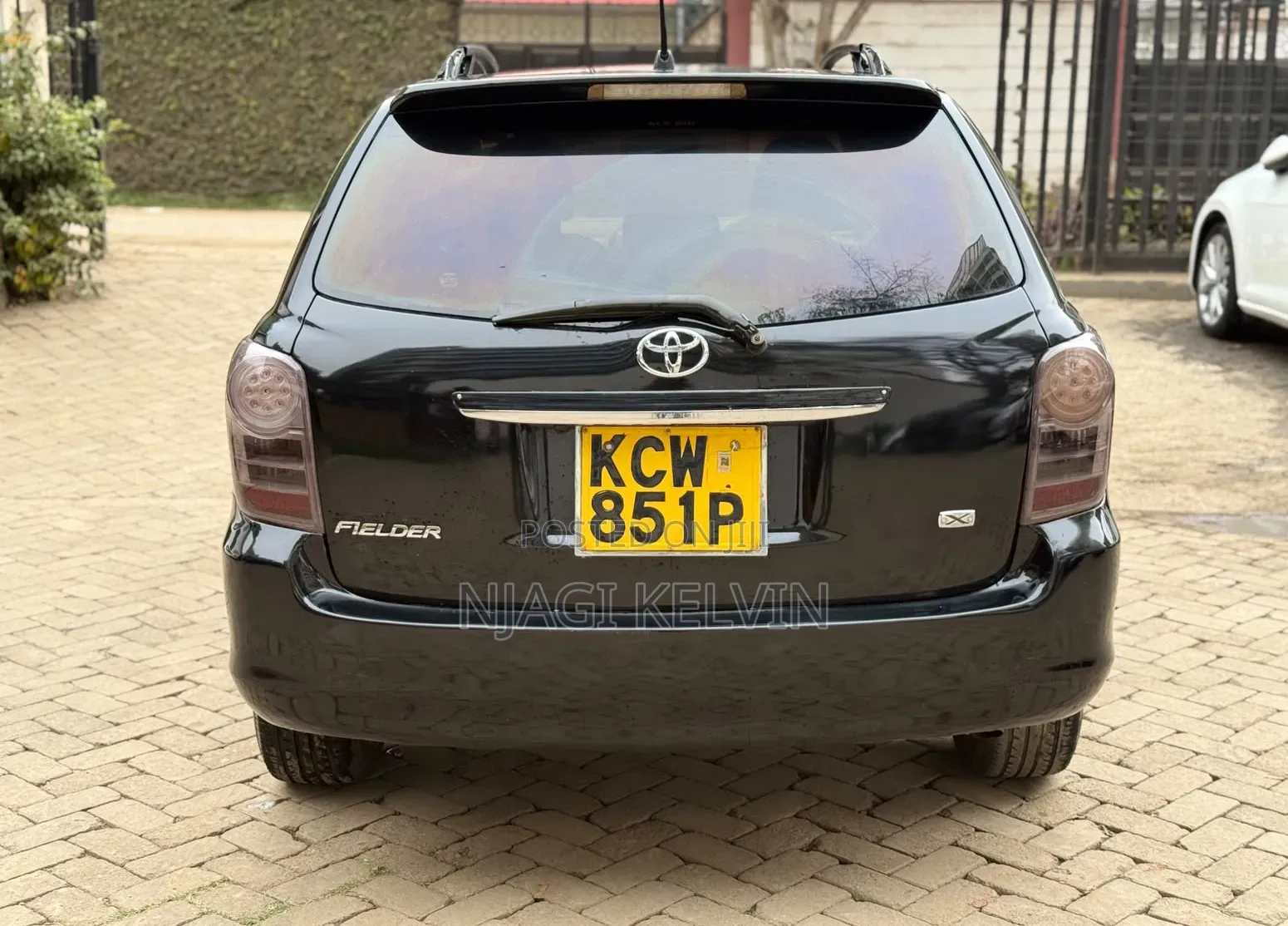 Toyota Corolla Fielder 2012 Black