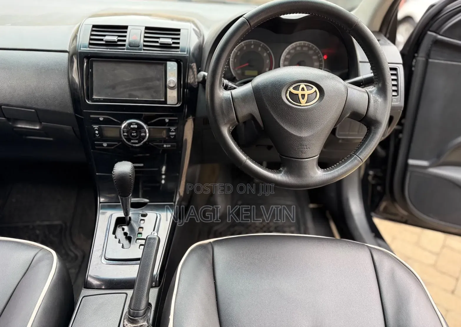 Toyota Corolla Fielder 2012 Black